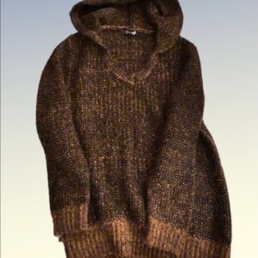 Cupshe Hooded Pullover Sweater, Sz. S